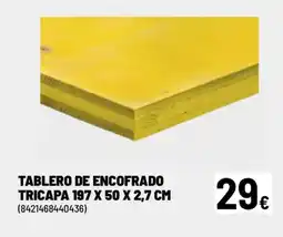 Brico Depôt Tablero de encofrado tricapa oferta