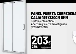 Brico Depôt Panel puerta corredera calia oferta