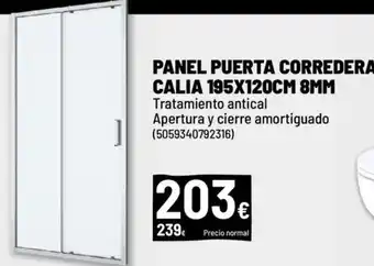 Brico Depôt Panel puerta corredera calia oferta