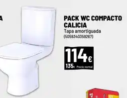 Brico Depôt Pack wc compacto calicia oferta