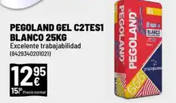 Brico Depôt PEGOLAND® gel c2tes1 blanco oferta