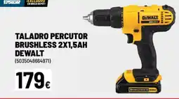 Brico Depôt DEWALT Taladro percutor brushless 2x1,5ah oferta