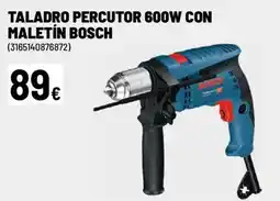 Brico Depôt BOSCH Taladro percutor 600w con maletín oferta