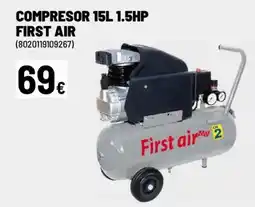 Brico Depôt FIRST AIR Compresor 1.5hp oferta