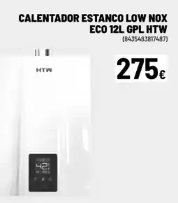Brico Depôt Calentador estanco low nox eco gpl htw oferta