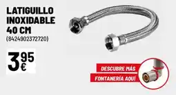 Brico Depôt Latiguillo inoxidable oferta