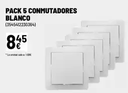 Brico Depôt Pack 5 conmutadores oferta