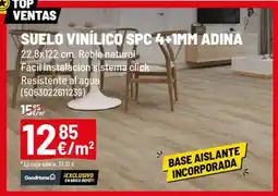 Brico Depôt Suelo vinílico spc 4+1mm adina oferta