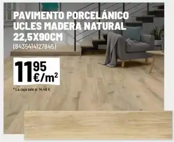 Brico Depôt Pavimento porcelanico ucles madera natural 22,5x90cm oferta