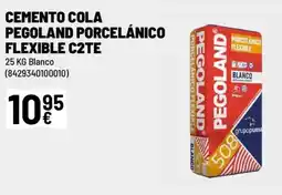 Brico Depôt PEGOLAND® Cemento cola porcelánico flexible c2te oferta