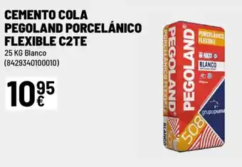 Brico Depôt PEGOLAND® Cemento cola porcelánico flexible c2te oferta