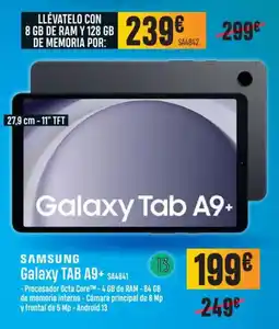 Beep SAMSUNG Galaxy TAB A9+ SA4841 oferta