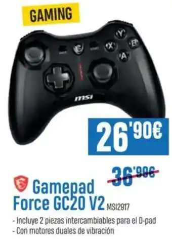 Beep Gamepad Force GC20 V2 MS12917 oferta