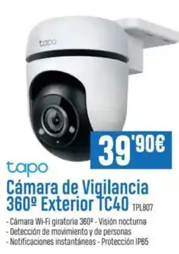 Beep TAPO Cámara de Vigilancia 360º Exterior TC40 TPL807 oferta