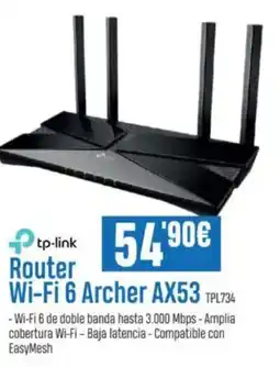 Beep Router Wi-Fi 6 Archer AX53 TPL734 oferta