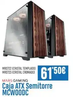 Beep MARS GAMING Caja ATX Semitorre MCWOODC oferta