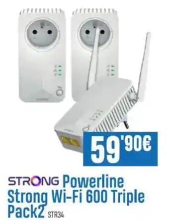 Beep STRONG Powerline Strong Wi-Fi 600 Triple Pack2 STR34 oferta