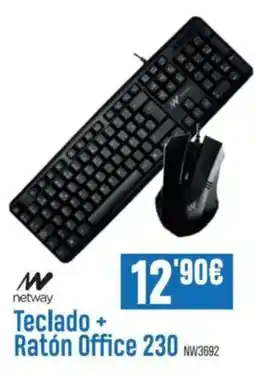 Beep NETWAY Teclado + Ratón Office 230 NW3692 oferta