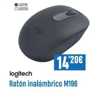 Beep LOGITECH Ratón inalámbrico M196 oferta