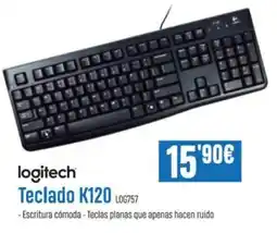 Beep LOGITECH Teclado K120 LOG757 oferta