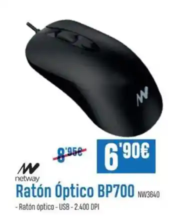 Beep NETWAY Ratón Óptico BP700 NW3640 oferta