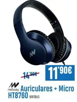 Beep NETWAY Auriculares+ Micro HT8760 oferta