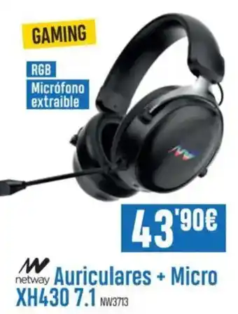 Beep NETWAY Auriculares + Micro oferta