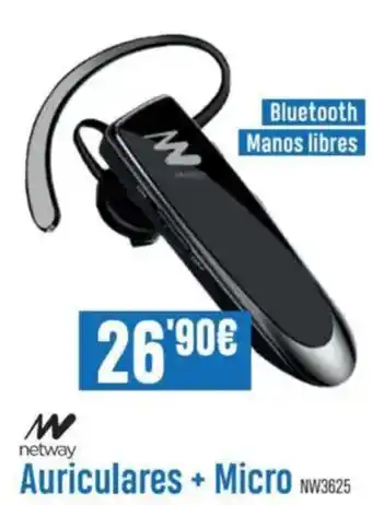 Beep NETWAY Auriculares + Micro NW 3625 Compact NW3676 oferta