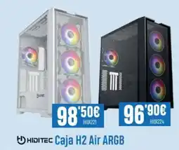 Beep HIDITEC Caja H2 Air ARGB oferta