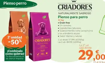 TiendAnimal CRIADORES oferta