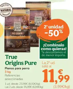 TiendAnimal True Origins Pure oferta