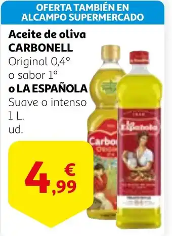 Alcampo CARBONELL Aceite de oliva oferta