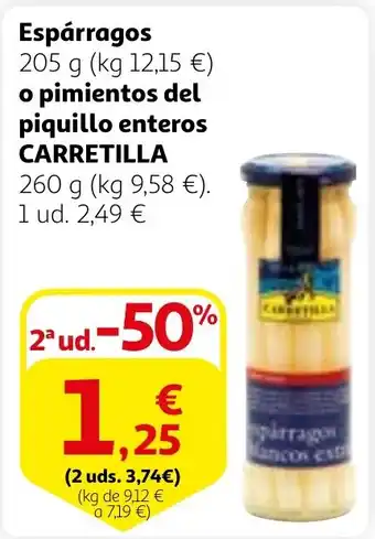 Alcampo Espárragos oferta