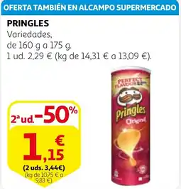 Alcampo PRINGLES oferta