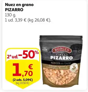 Alcampo PIZARRO Nuez en grano oferta