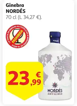 Alcampo NORDÉS Ginebra oferta