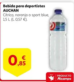 Alcampo AUCHAN Bebida para deportistas oferta