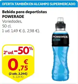 Alcampo POWERADE Bebida para deportistas oferta