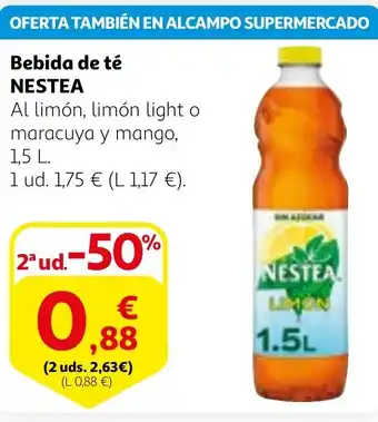 Alcampo NESTEA Bebida de té oferta