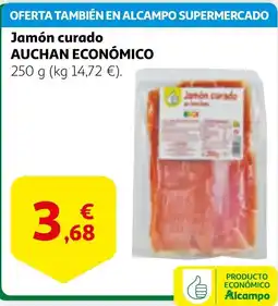 Alcampo AUCHAN ECONÓMICO Jamón curado oferta