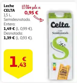 Alcampo CELTA Leche oferta