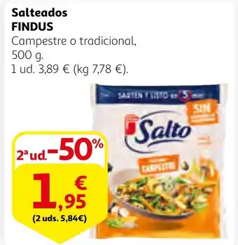 Alcampo FINDUS Salteados oferta