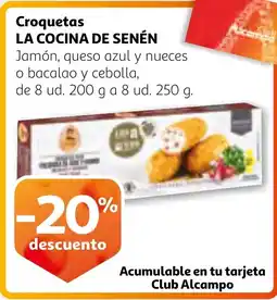 Alcampo LA COCINA DE SENÉN Croquetas oferta