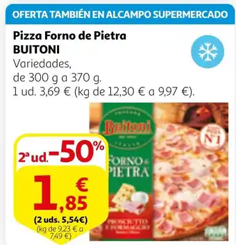 Alcampo BUITONI Pizza Forno de Pietra oferta