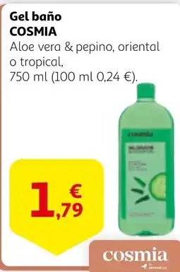 Alcampo COSMIA Gel baño oferta