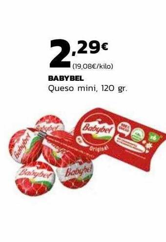 Supermercados Lupa Babybel Queso Mini oferta
