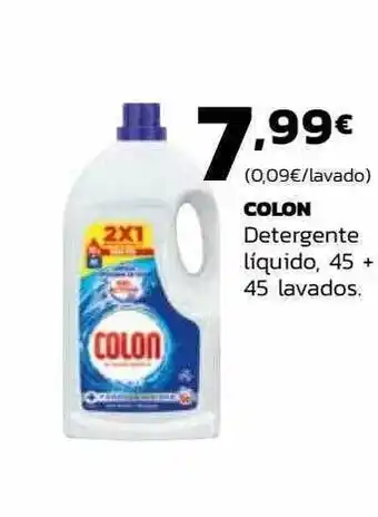Supermercados Lupa Colon Detergente Liquido oferta