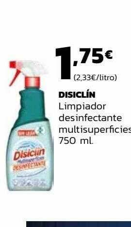 Supermercados Lupa Disiclin Limpiador Desinfectante Multisuperficies oferta