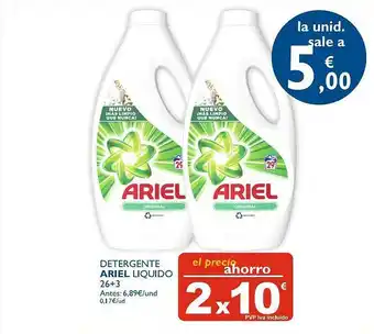 Supermercados La Despensa Detergente Ariel Liquido oferta