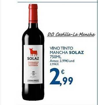 Supermercados La Despensa Vino Tinto Mancha Solaz oferta